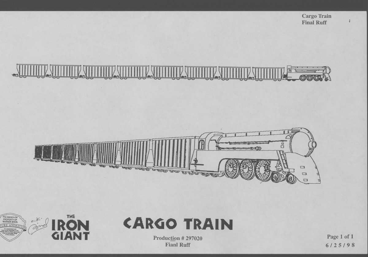 Living Lines Library The Iron Giant Props