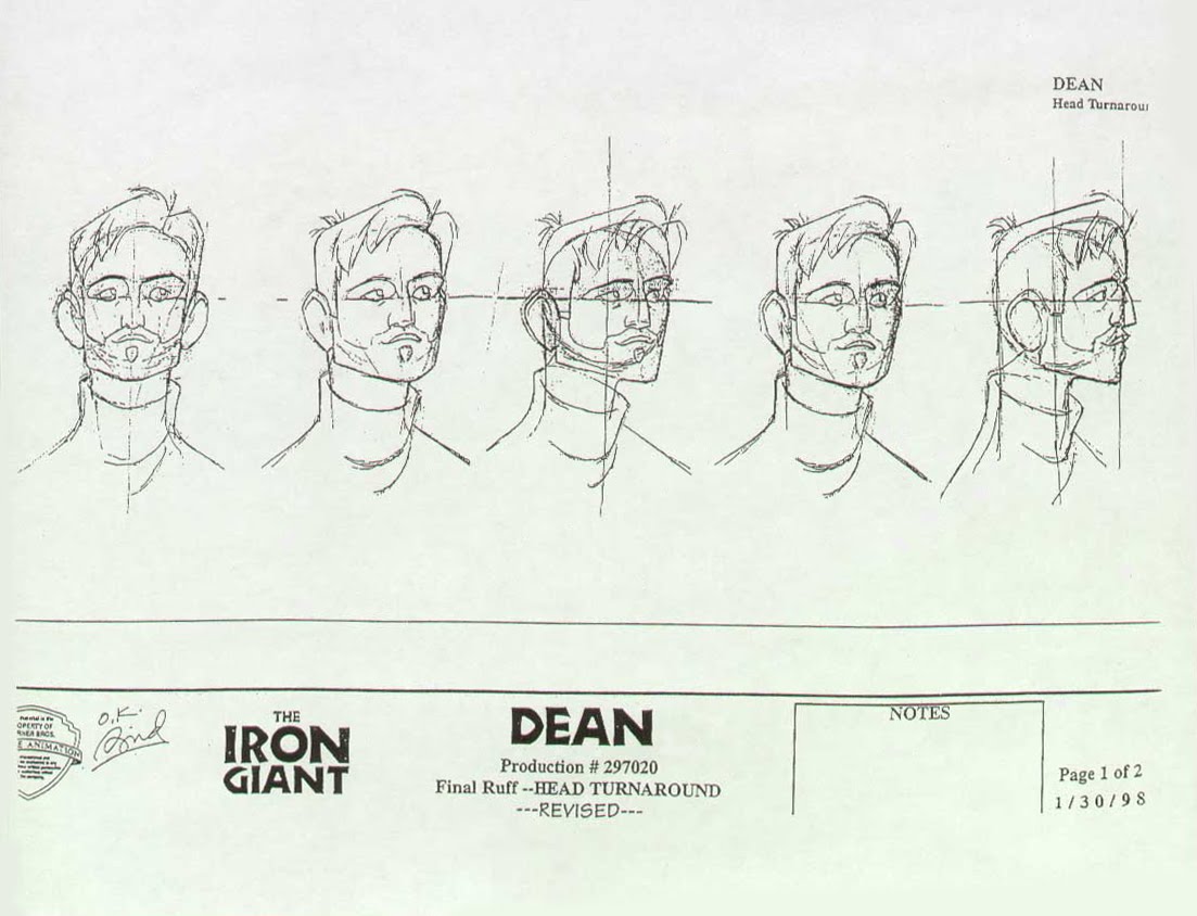 Living Lines Library: The Iron Giant - Character: Dean McCoppin