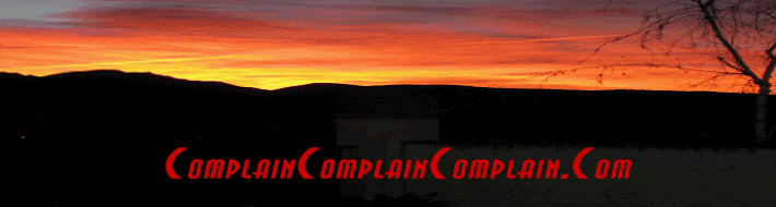 Complain Complain Complain