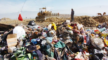 talvez de mal gusto en un día como hoy exhibir basura en Cochabamba