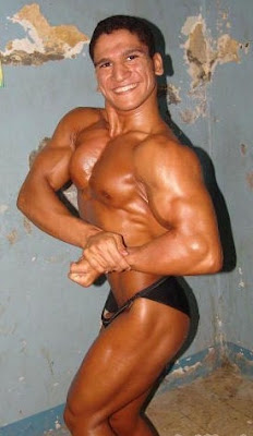 Bodybuilders showing cock nice long sloppy blowjob