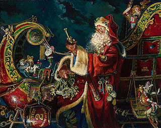 Fantasy Christmas Art Wallpaper
