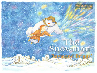 Funny Snowman Christmas Wallpaper