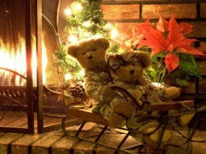 christmas teddy bear pictures