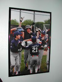 A poster I had made of the GRAND SLAM victory carry!