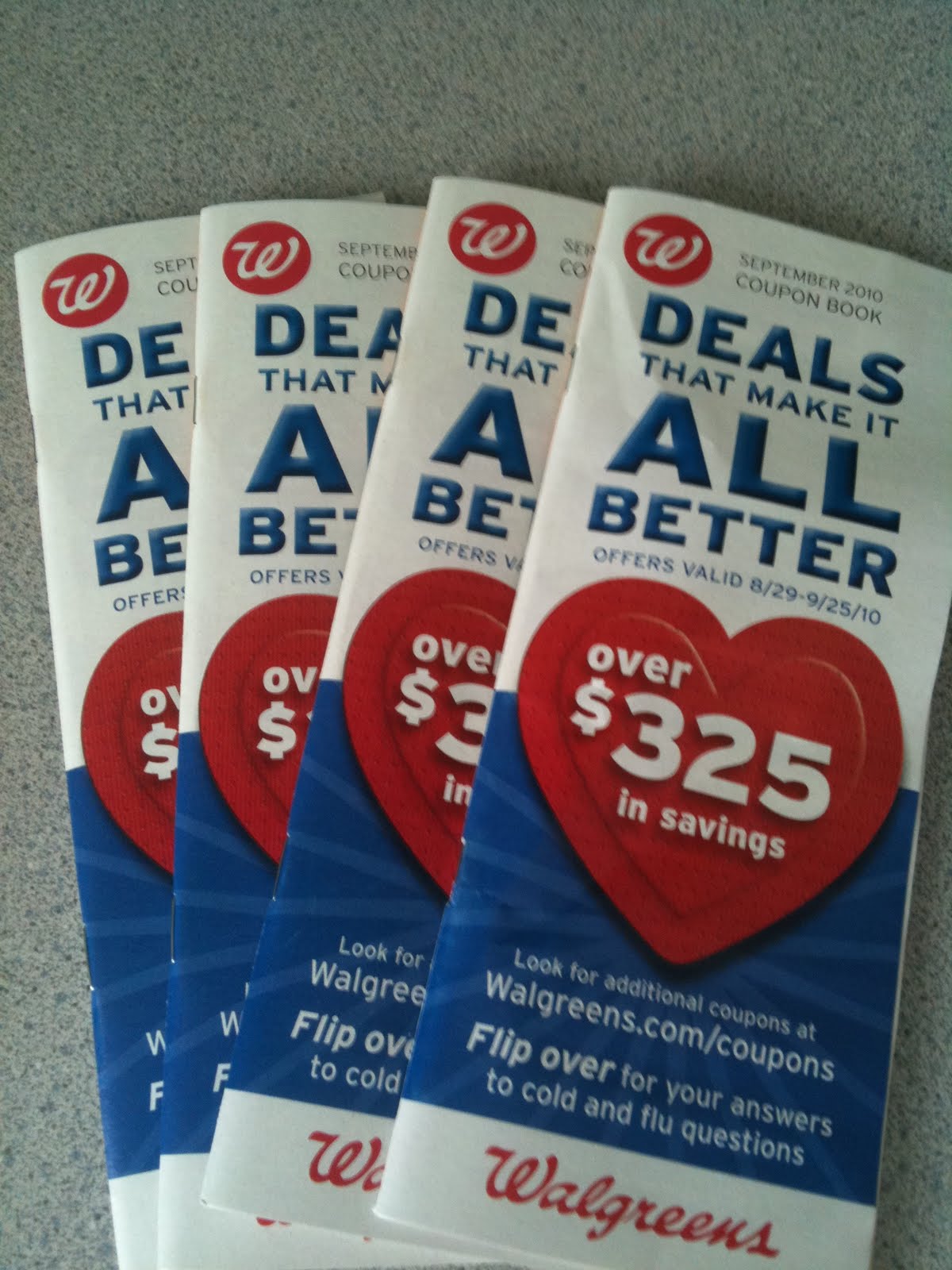 show celebrities love Walgreens September Coupon Book
