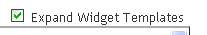 Expand Widget Templates