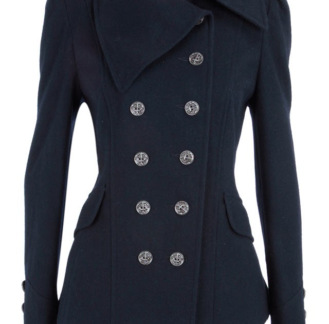 Welcome to BE FASHION!: Plus Size Navy Sailor Jacket Now On Sale for ...