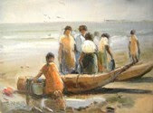 Mujeres pescadoras