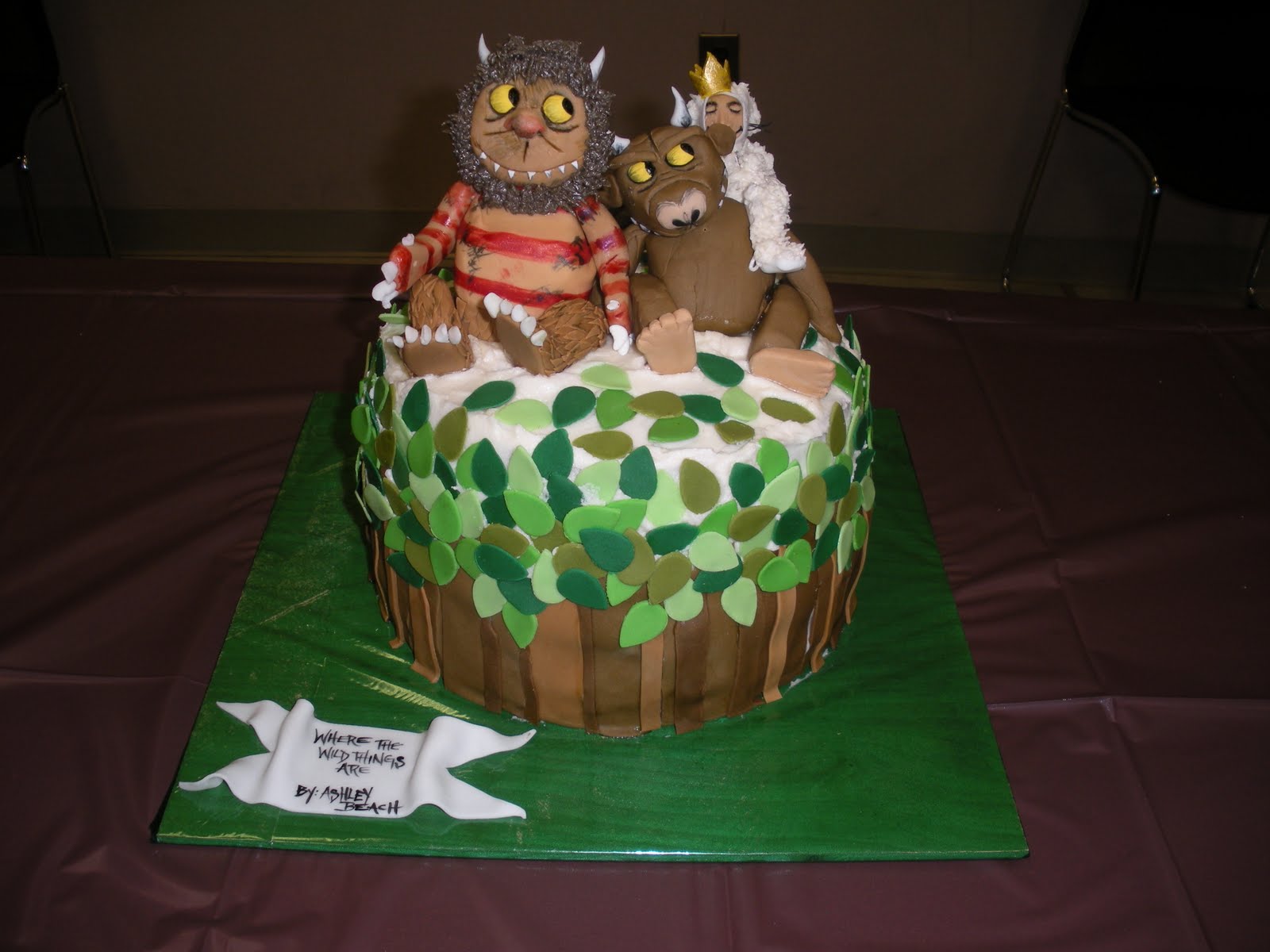 Beachy Cakes Edible BooksWhere the Wild Things Are