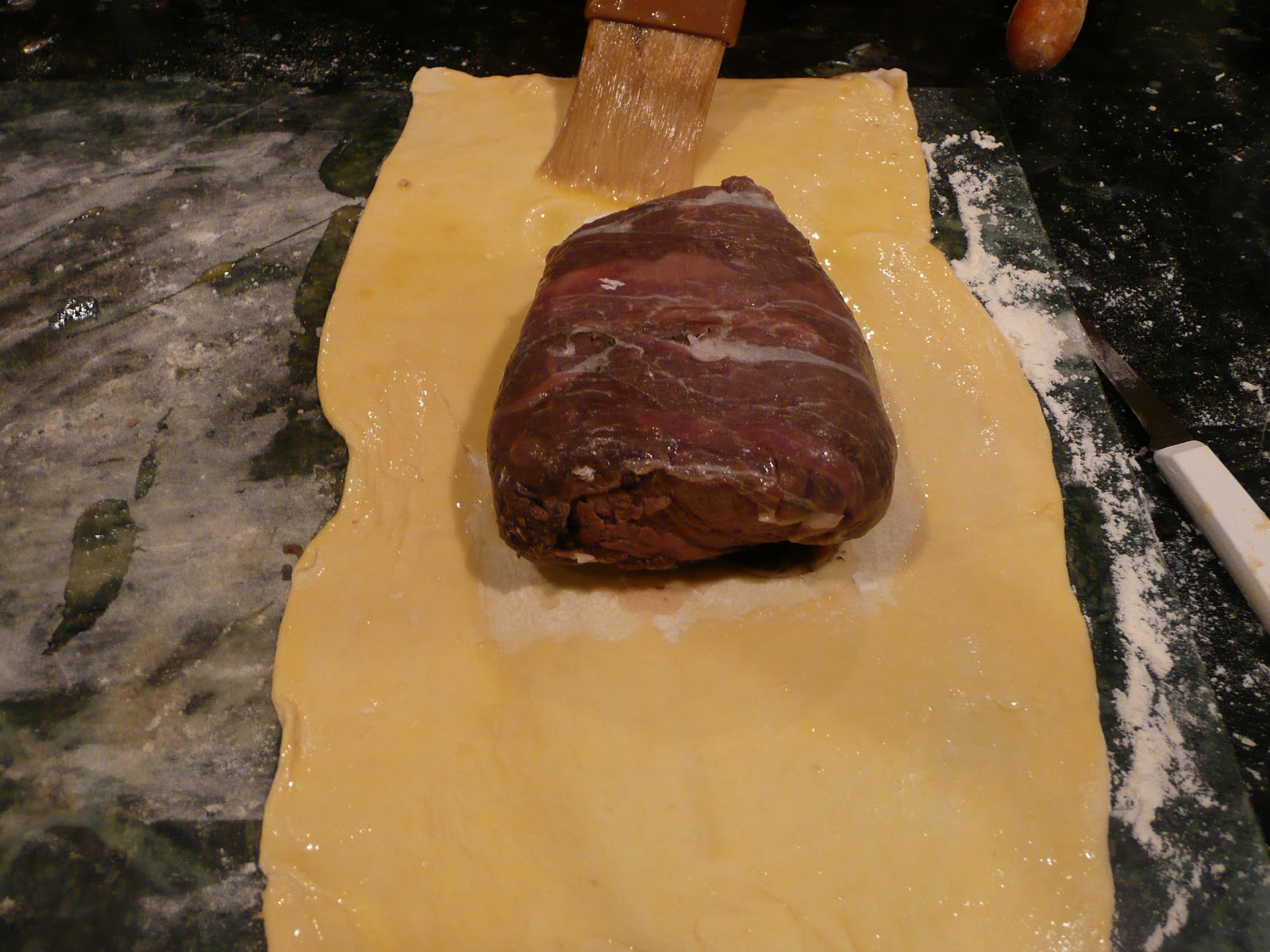 LA CUCINA LAURENTI Beef Wellington with Prosciutto and Cheese