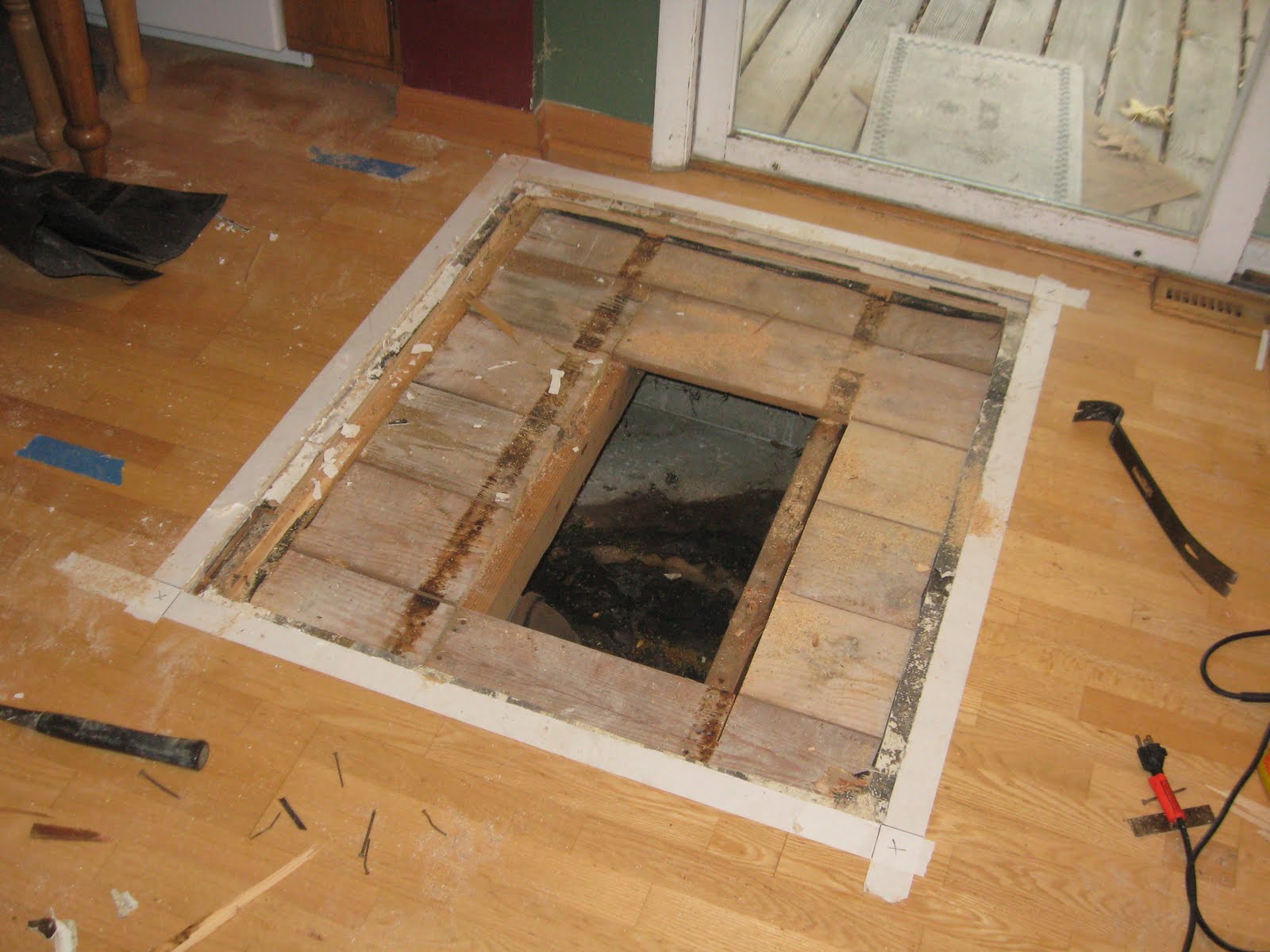 A day in the life hole in the floor