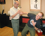 Hapkido --  Grand Master Pelegrine demonstrates wrist lock on Hawkeye