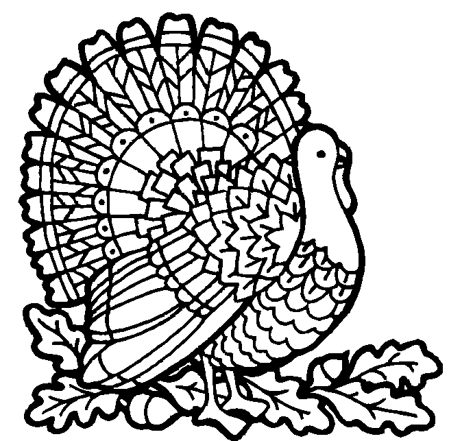 thanks giving coloring pages - photo #25