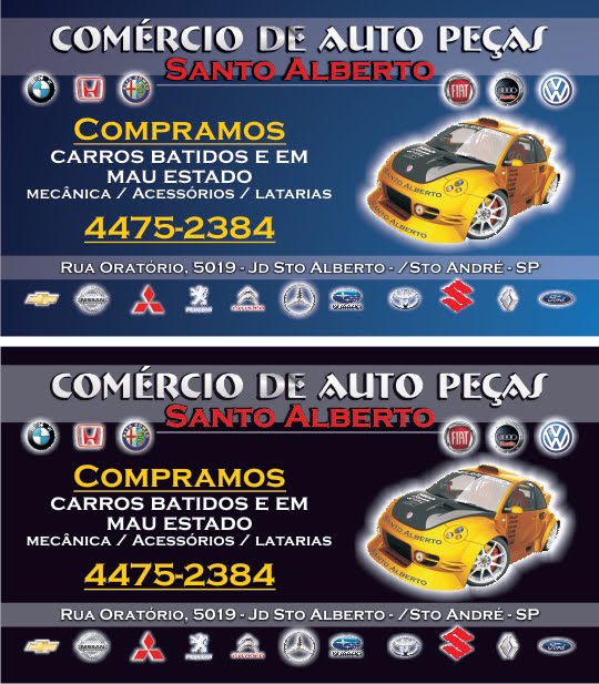 LL Design Gráfico Auto Peças Santo Alberto