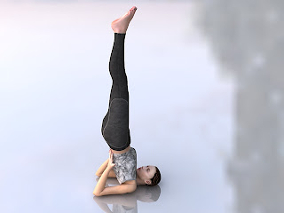 Yoga-Works: Shoulder Stand Pose