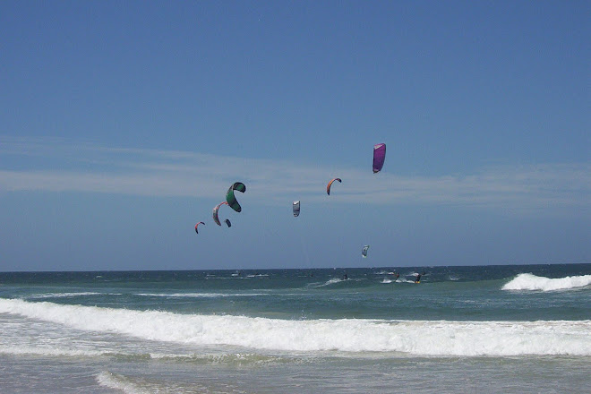 Kite-surf en la isla de Canpeche