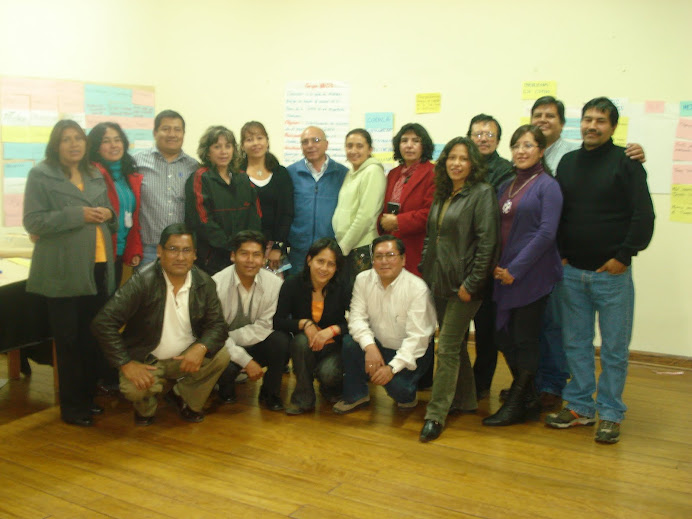 Integrantes de la Plataforma GIRH Sub Cuenca del Huatanay