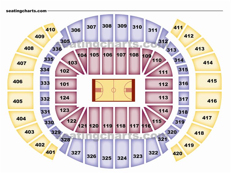 American Airlines Arena Seating Chart Basketball