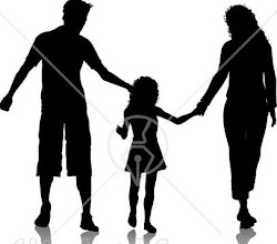 holding daughter hands dad mom clipart walking finale days illustration