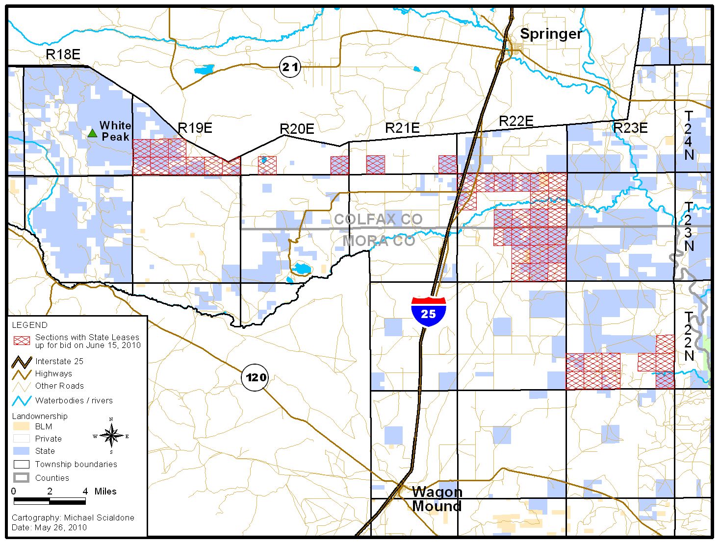Drilling Santa Fe State Land Office White Peak Exploratory Oil and Gas