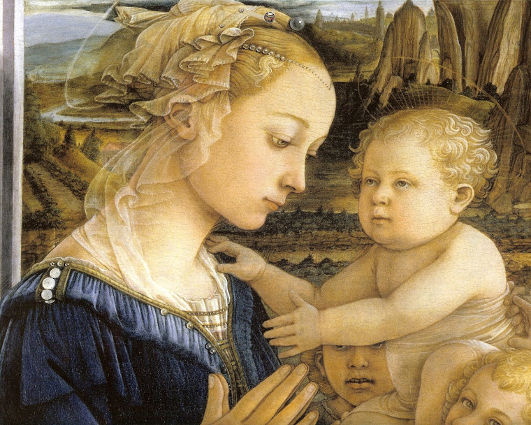 Vergine e il bambino con l'angelo