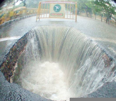 Chennai Niagara Falls - Big Pot Hole