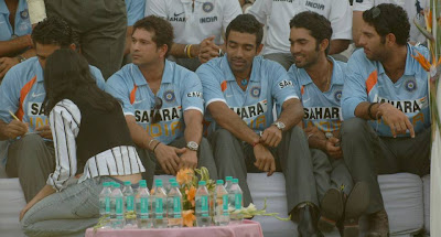 Sachin Tendulkar maintains - Whereas others?where are they looking at