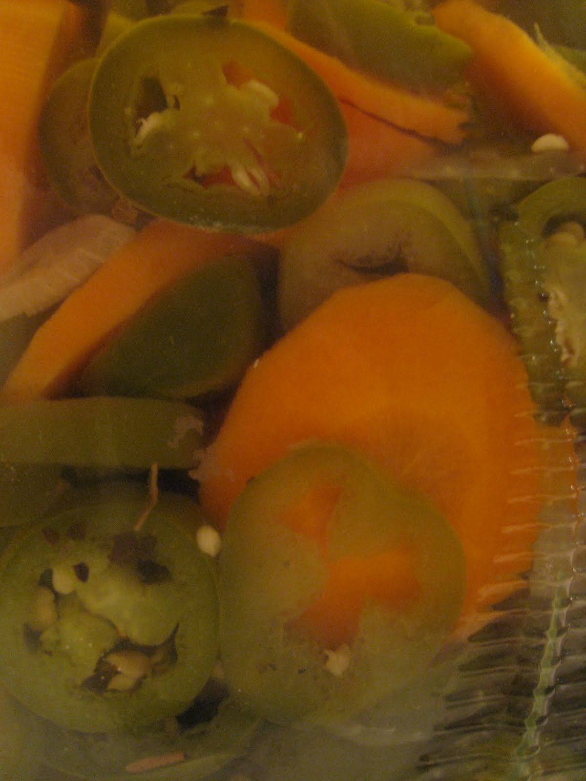 En la cocina.... Chiles Jalapeños en Vinagre