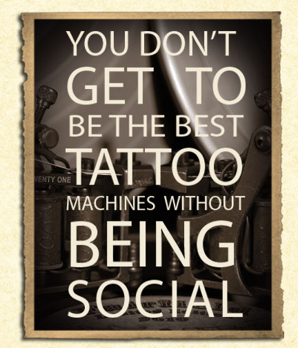 Tattoo Machine Pulse Now More Sociable 