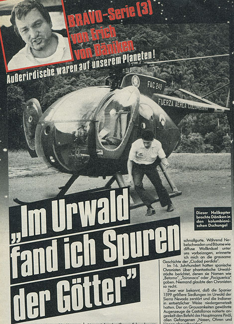 vongestern Blog: Erich von Däniken