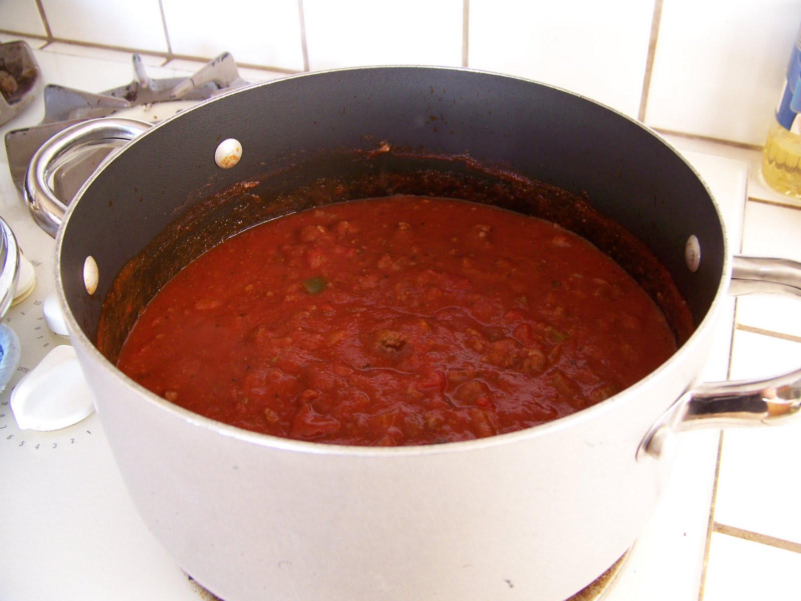 Near to Nothing Leftover Spaghetti Sauce Chili