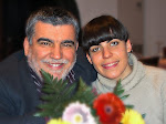 Con la figlia Giulia