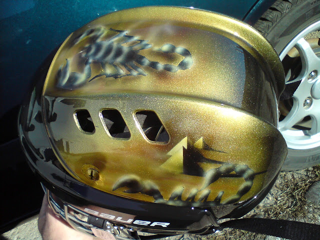 Lukiairbrush: skorpió