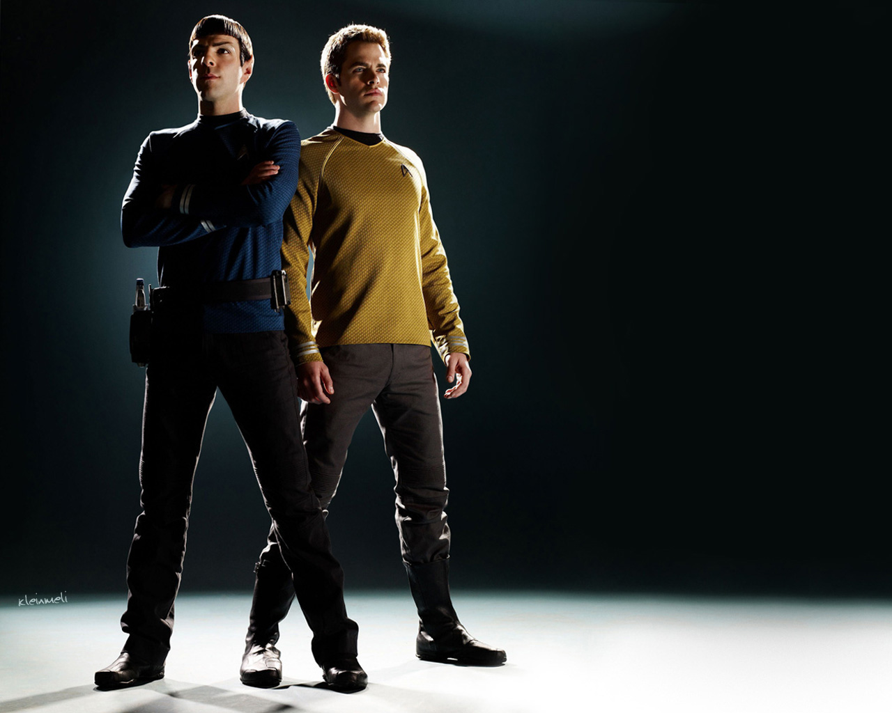 Kirk and Mr. Spock | startrek wallpaper