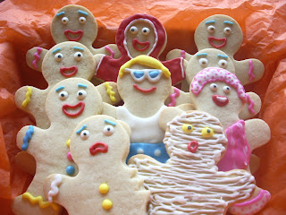Hombrecitos de galleta Galletas decoradas hombrecitos