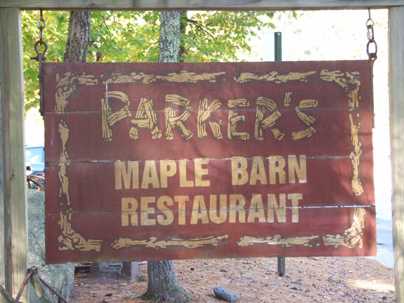 From Beyond My Kitchen Window Parker's Maple Barn