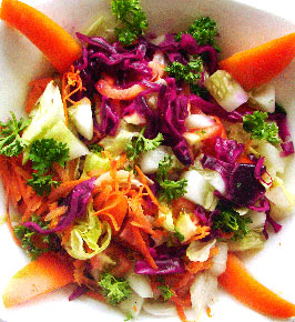 Mixed Vegetable Salad ~ KHANA PENA