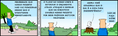 dilbert cura incompetência mal