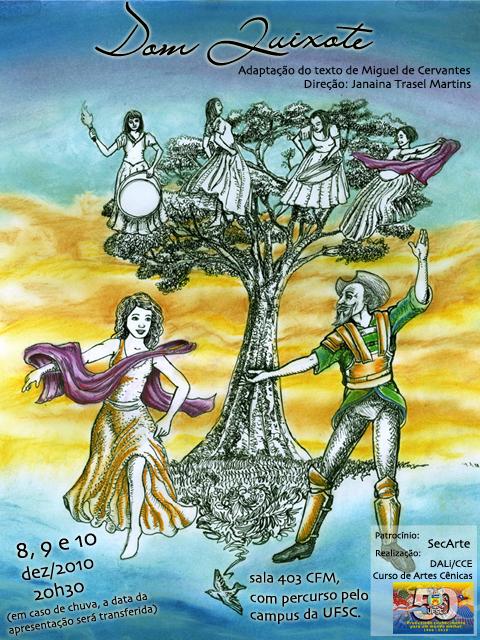 dom quixote na ufsc artes cênicas