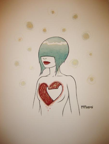 tara mcpherson lost heart coração mulher