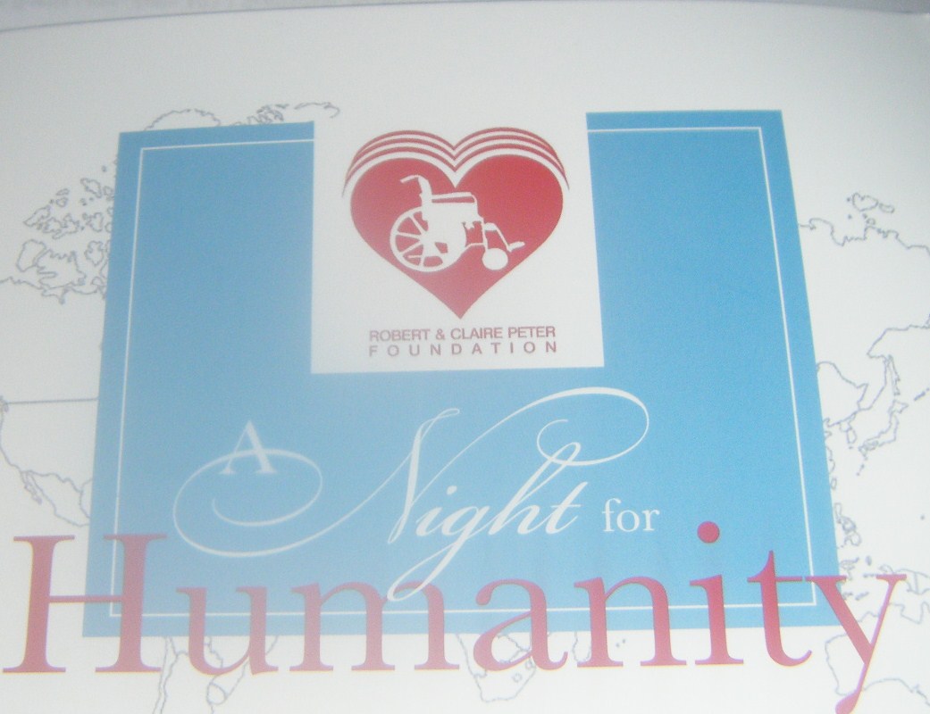 . A Few Pearls to Share... A NIGHT of HUMANITY with EVENT PLANNER