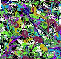 Pollock,looks like brain's nerve endings..