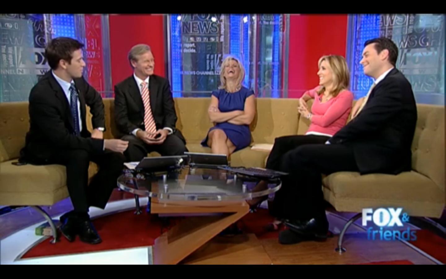 Reporter101 Blogspot: UK Morning Show and Fox News Fox and Friends caps.