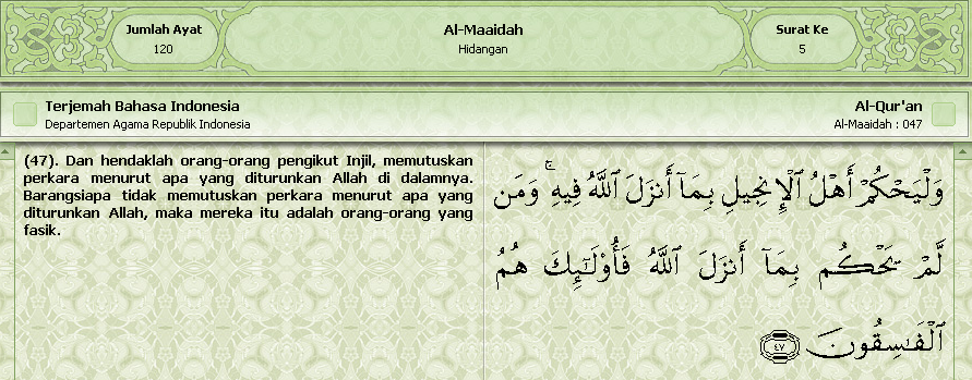 KAJIAN NUSANTARA BERDASARKAN WAHYU: Ternyata Ada 17 Ayat yang Menyebut