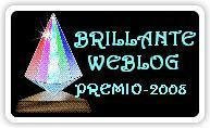 Brilhante WEBLOG - PREMIO 2008