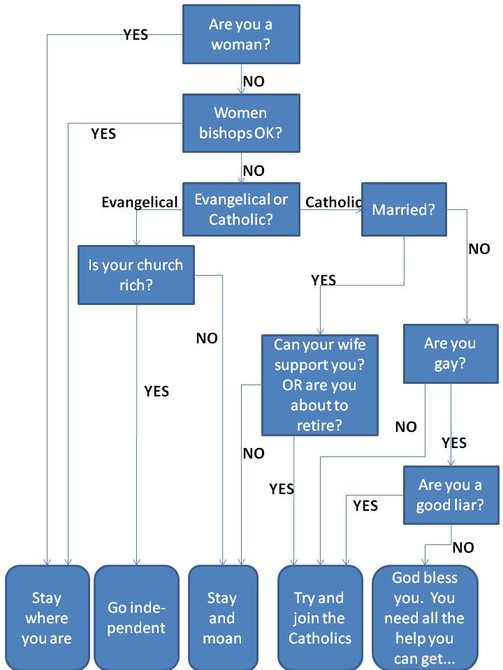 Rome Or Home Discernment Chart For Vicars America Magazine C Of E Discernment Chart