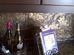 My Art Texture as a back splash.  Click to view video