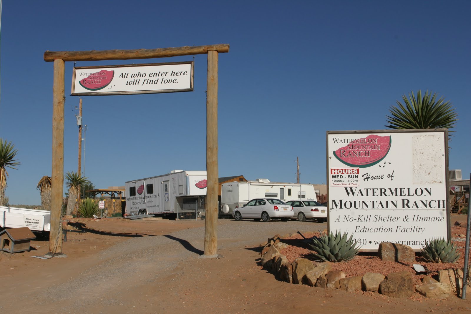 Travelin' Jack's Dog Blog Watermelon Mountain RanchAnimal Shelter