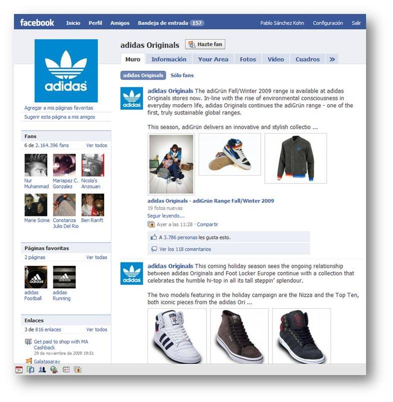 adidas originals website